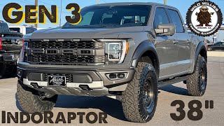 2021 Ford Raptor on 38s Lead Foot Gen 3 INDORAPTOR Edition Review [upl. by Ninette752]