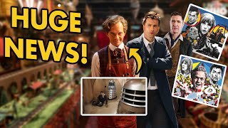 NEW 60TH DETAILS amp IMAGES DALEKS COLOURIZED PAUL MCGANN TALKS RETURN  Doctor Who News [upl. by Enrique]