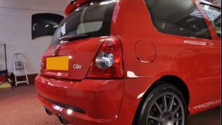 RenaultSport Clio 182 Trophy  WhiteDetails [upl. by Enitsed]