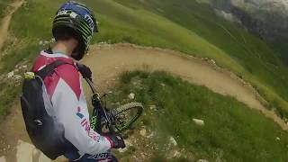 VTT Descente Tignes Bike Park 2017  Drift HD [upl. by Llerdna]