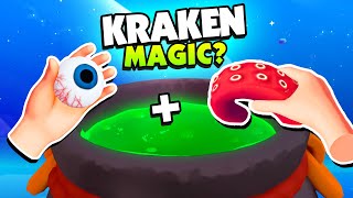 Using MONSTER Parts To Do WEIRD Magic  King of Magic VR [upl. by Aramo]