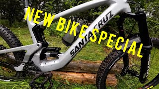 Bosch vs light EMTB geht das  NEW BIKE DAY special Santa Cruz Heckler SL XO AXS RSV [upl. by Latreece]