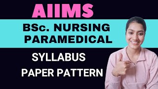 AIIMS BSc Nursing ka syllabus for 2024  AIIMS paramedical ka syllabus for 2024  AIIMS 2024 [upl. by Inalem]