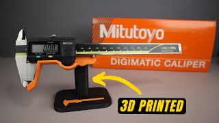 Japanese Quality 🇯🇵 Mitutoyo Caliper Unboxing amp 3D Printing a Stand for it [upl. by Aihtenyc]