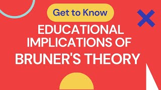 Educational implications of BRUNERs Theory  applications of BRUNERs theory [upl. by Nnave]