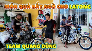 Quanglinhvlogs  Latong quotVỡ Oàquot Khi Nhận Được Món Qùa Đặc Biệt [upl. by Bello448]