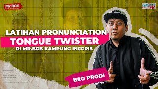 TONGUE TWISTER PRONUNCIATION  BELAJAR PRONUNCIATION TONGUE TWISTER BASEBALL BLAB RAP [upl. by Fergus580]