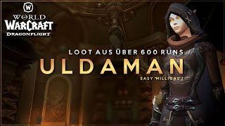 Die großen Millionen Loot aus über 600 Runs Uldaman  WoW Gold Guide [upl. by Boynton594]