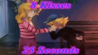 ✧•♡Hey ArnoldlAll Arnold amp Helga Kisses HD♡•✧ [upl. by Slorac74]