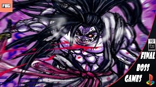 Samurai Shodown V Rasetsumaru  PS2  Final Boss [upl. by Kinny]