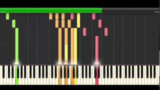 Stargate Atlantis on synthesia  theme  full version [upl. by Yorle]