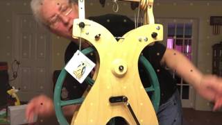 Schacht Sidekick Spinning Wheel Review No 1 [upl. by Edgerton]