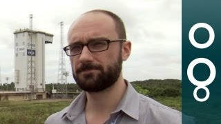 Vsauce at the Vega space rocket launch [upl. by Odrahcir]