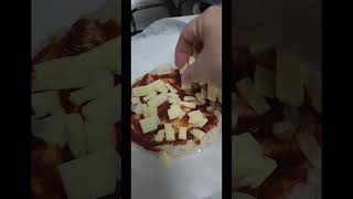 PIZZA DE FARINHA DE AVEIA COM IOGURTE E QUEIJO [upl. by Odo892]