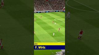 Wirtz impresionats pes efootballgameplay efootball2024 efootball shorts [upl. by Ahseiyt]