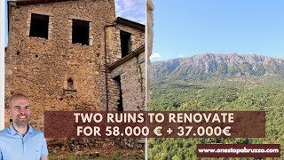 Are Those Two Ruins in Italy Worth Renovating for the View Only Virtual Property Tour [upl. by Collete955]