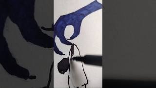 Easy Drawing  alone Drawing  Sad Drawing  best drawing artvillaz art viral drawing shorts [upl. by Dlanod256]