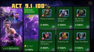 Act 91 Rewards Opening 100 Exploration  Marvel Contest of Champions [upl. by Weingarten731]