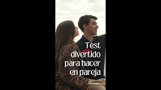 Test DIVERTIDO para hacer en Pareja Test en Pareja ¿Realmente conoce todo de Ti [upl. by Nortad]