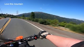 mountain roads ktm 500 crusin [upl. by Enyallij]