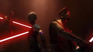 ObiWan Kenobi and Asajj Ventress VS Maul and Savage Opress SFXDialogue Only [upl. by Zach]