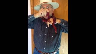 How to tie the Cavalry Knot [upl. by Hotze]