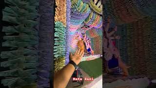 51 LAKH NOTEO SE BNA HUA DURGA PANDAL world shorts matarani [upl. by Skoorb]