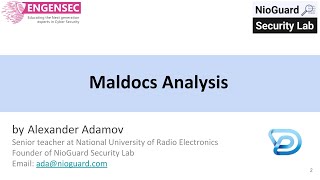 Maldocs Analysis [upl. by Ayita242]