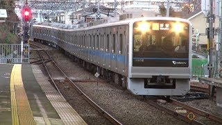 【小田急線】【3082×10 3082F】【通勤車両 3000形】【10両固定編成】【秦野駅 到着➡停車➡発車】【神奈川県 秦野市】【小田急小田原線 小田急電鉄】 [upl. by Maxia]