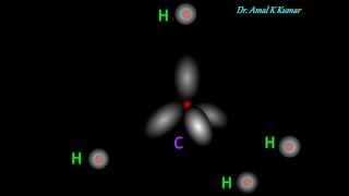 Valence amp Hybridization of Carbon MethaneDrAmal K Kumar [upl. by Ellitnahc]