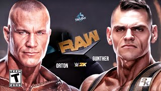 🎯Randy Orton vs Gunther Epic Showdown  Full Match  WWE Raw [upl. by Nael]