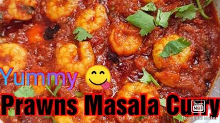 Prawn Masala Curry RecipeHow to Make Simple and Tasty Prawn CurryPrawn Curry recipe2019 [upl. by Connel839]