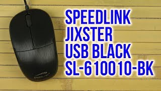 Распаковка SPEEDLINK Jixster USB Black SL610010BK [upl. by Mcclimans]