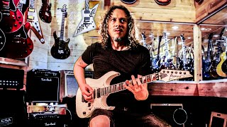 Kirk Hammett Play Slipknot  Gematria The Killing Name Riff Fun Made Edit [upl. by Ahterahs]