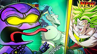 NEW LR Legendary SSJ Broly amp Goku Gohan Trunks SA Reaction in Dragon Ball Z Dokkan Battle [upl. by Selden]