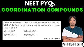 CobaltIII chloride forms several octahedral complexes with ammonia Which of the following [upl. by Gwendolen]