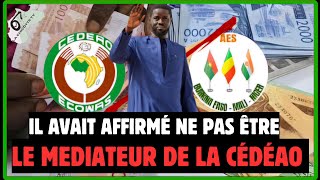 Le président sénégalais Bassirou Diomaye Faye dit ne pas être le médiateur de la CEDEAO [upl. by Swords]