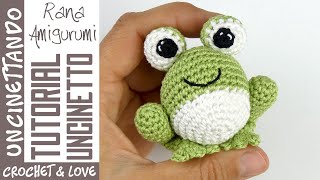 Come Fare una Rana Amigurumi sottotitoli in inglese e spagnolo [upl. by Pris]