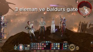 3 eleman Baldurs Gate 3 oynamaya çalışıyor [upl. by Namurt111]