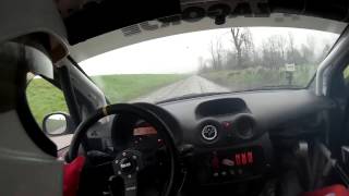 Šamec  Šams 5 Rally Show Santa Domenica 2014 onboard POV [upl. by Nyladam]