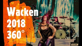 Nightwish Wacken 2018 360° [upl. by Weinstein]