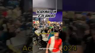 Academias em 2 de Janeiro de 2024 [upl. by Arty]