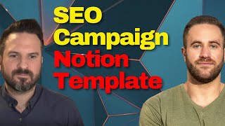 SEO Campaign Notion Template Download It For Free [upl. by Htebizile]