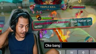 Main Fanny Kayak KERASUKAN SampeSampe Diajak Mabar Musuh WKWKWK 😂  Mobile Legends [upl. by Pris719]