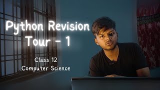 Python Revision Tour  1  Class 12 CS CBSE  Rajnath Prasad [upl. by Osborne]