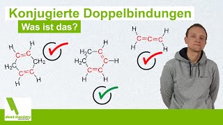 Konjugierte Doppelbindungen  Was ist das  Chemie für Mediziner  about chemistry [upl. by Alrzc]