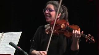 Pamela Frank Mini Masterclass  Beethovens Violin Sonata No 4 in A minor Op 23  Geneva 2018 [upl. by Nywra]