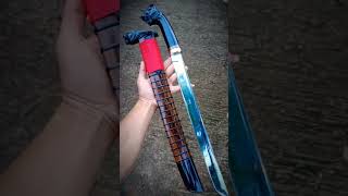 Golok Baja Per 40cm Gagang Tanduk Kerbau Ukir Macan [upl. by Edette]