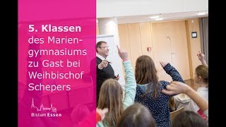 Mariengymnasium besucht Weihbischof Schepers [upl. by Huston]