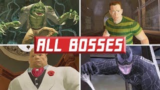 SpiderMan 3 All Bosses [upl. by Claudine537]